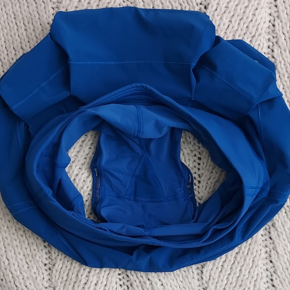 LULULEMON Pace Rival Skirt Regular - Jet Stream Blue - Picture 6 of 11